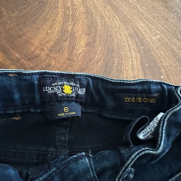 Little girls Lucky Brand Zoe Jegging, size 6 - Picture 2 of 3